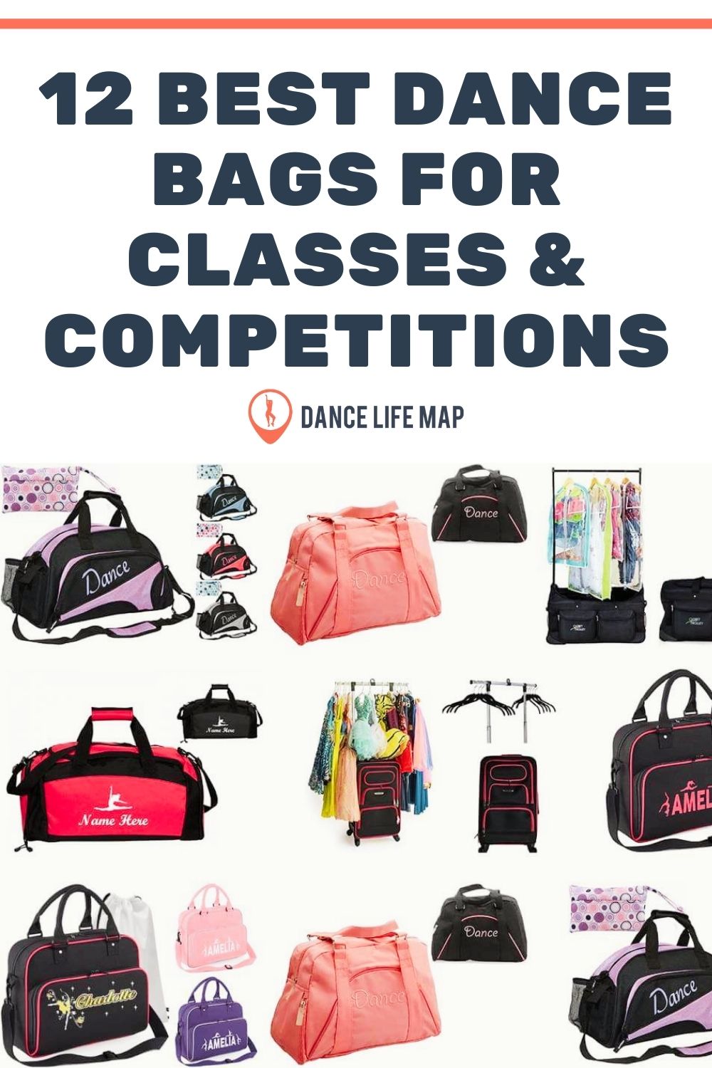 12 best dance bags for classes competitions pinterest