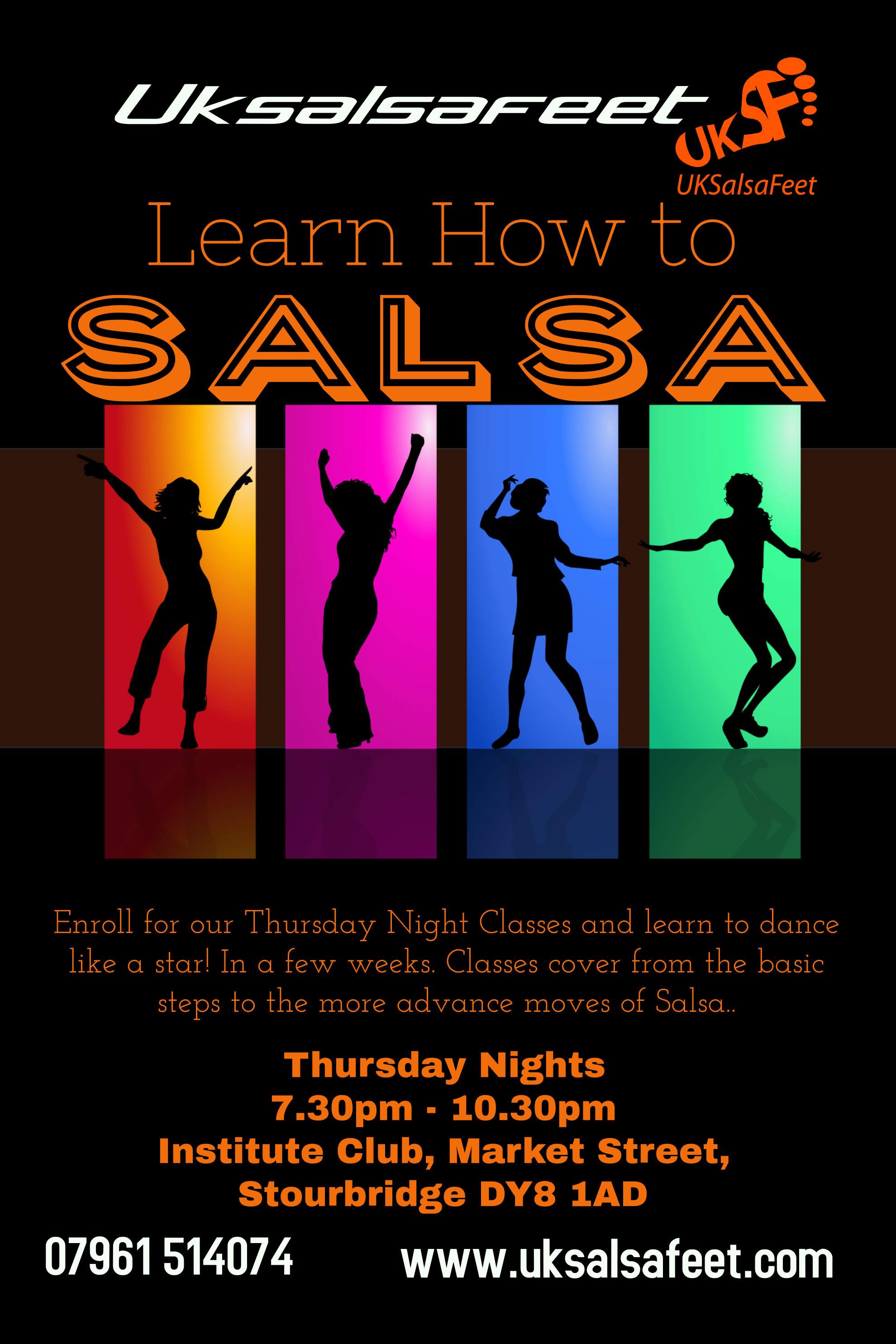Stourbridge salsa Classes Uksalsafeet