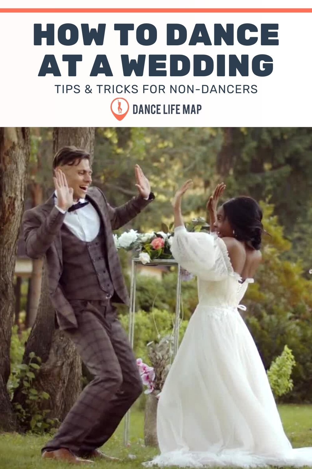 How to Dance at a Wedding Tips Pin