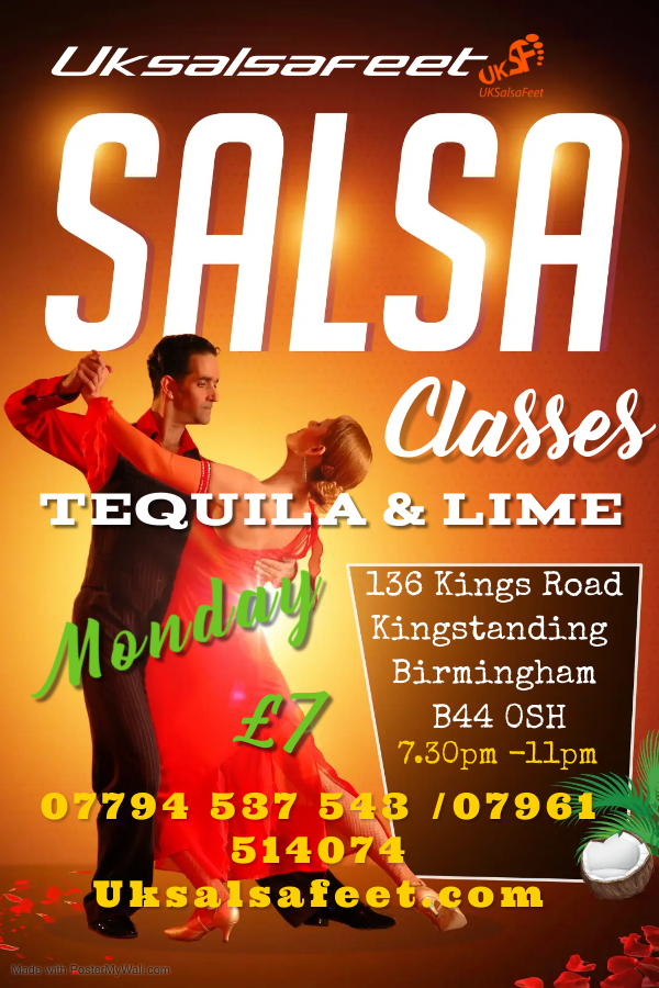 Birmingham salsa classes Tequila Lime